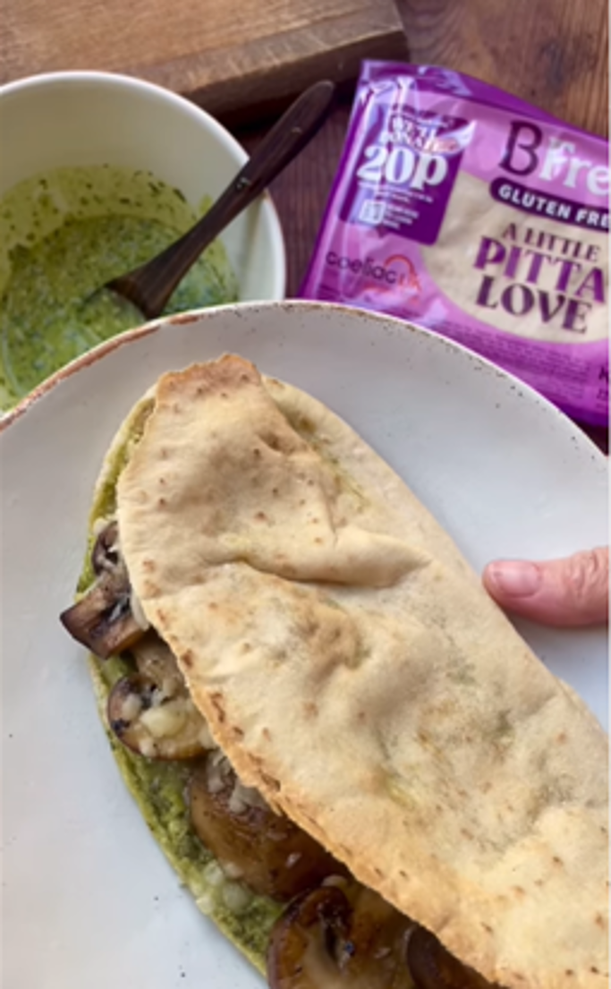 gluten free pitta recipe uk