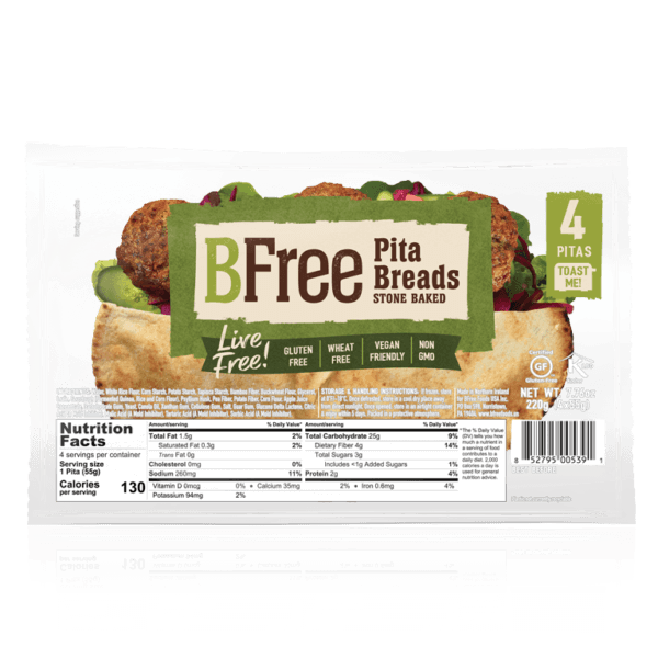 Pita Pockets | BFree Foods USA