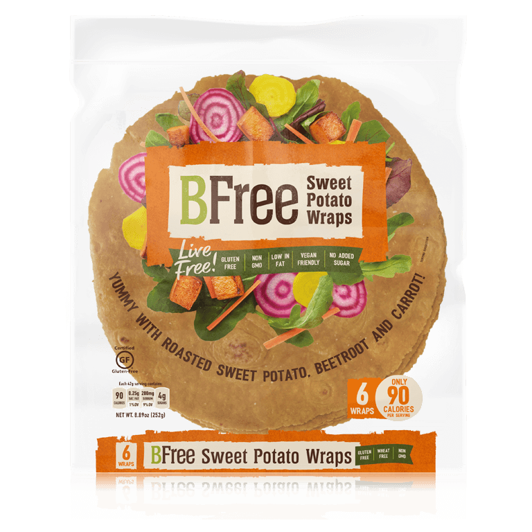 Sweet Potato Wraps | BFree Foods USA