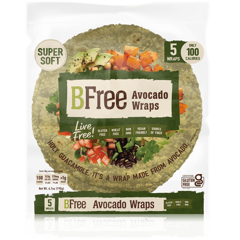 Sweet Potato Wraps | BFree Foods USA