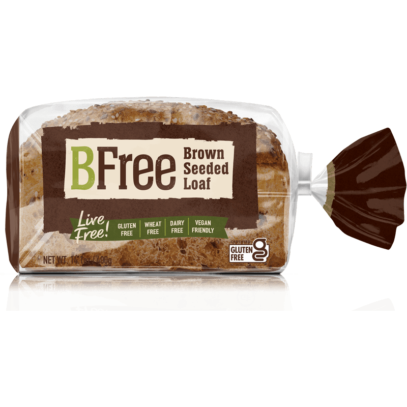 Gluten Free Seeded Brown Bread Machine Loaf, Freee