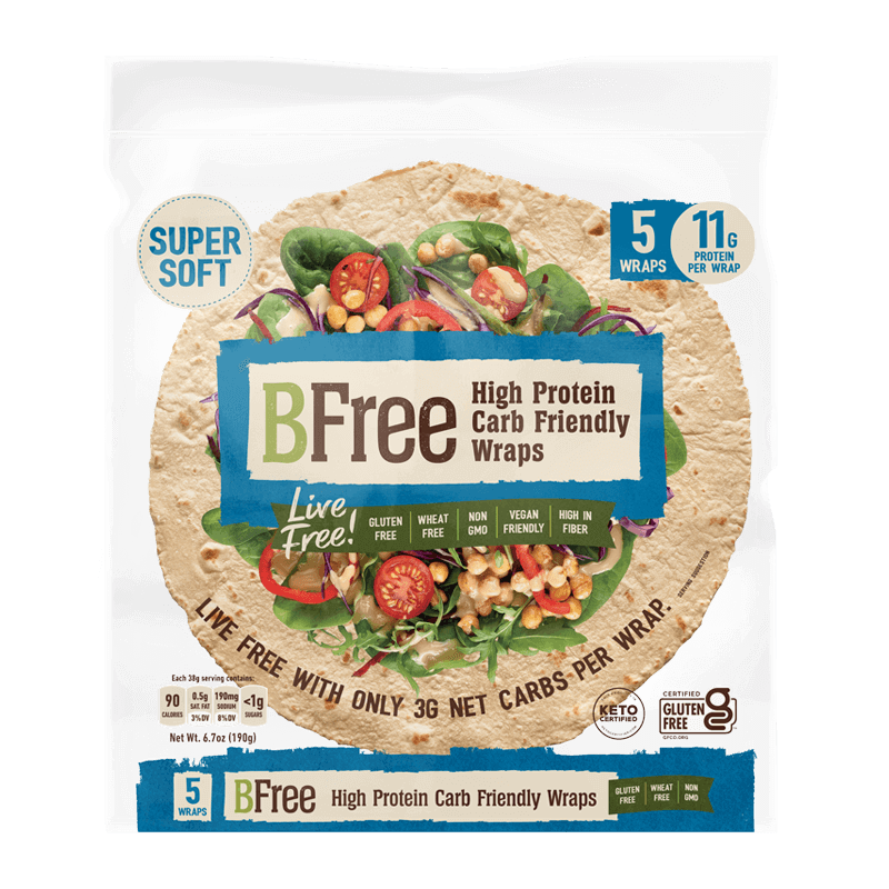 High Protein Low Carb Wrap | BFree Foods US