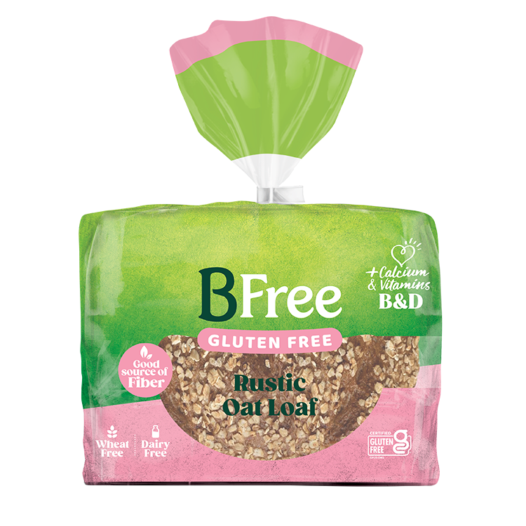 gluten free oat bread packshot