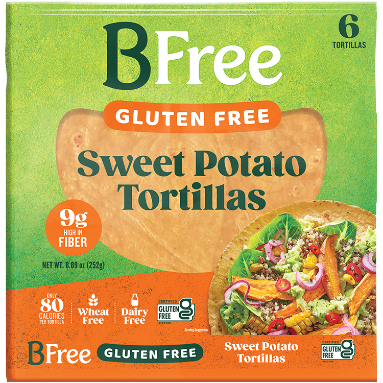 BFree Sweet Potato Wraps Packshot